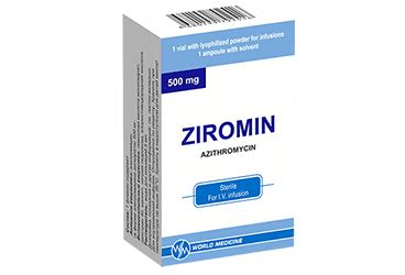 Ziromin 500 Mg Iv Liyofilize Enj. Toz Iceren Flakon (1 Flakon + Cozucu) Fiyatı