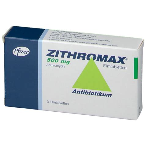 Zitromax 500 Mg 3 Film Tablet