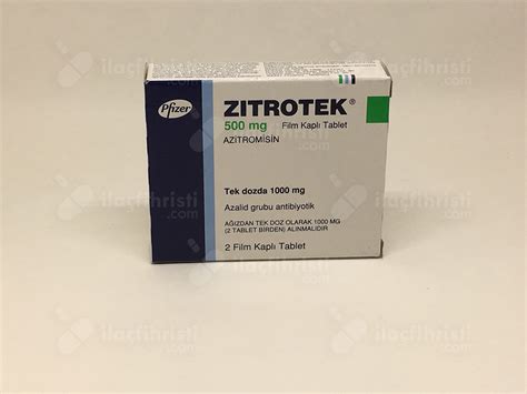 Zitrotek 500 Mg 2 Film Kapli Tablet