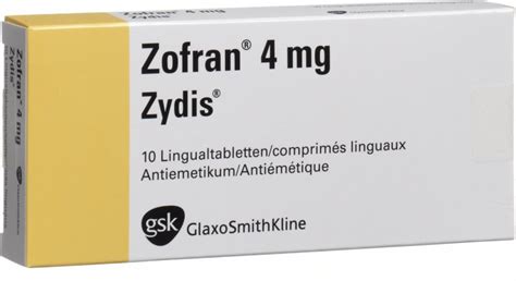 Zofran Zydis 4 Mg 10 Tablet