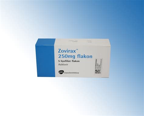 Zovirax 250 Mg 5 Flakon Fiyatı