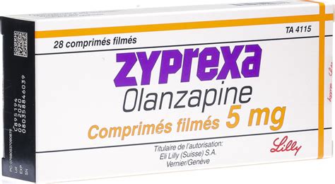 Zyprexa 5 Mg 28 Tablet