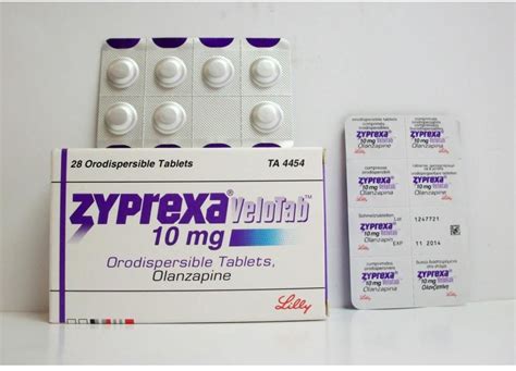 Zyprexa Velotab 10 Mg 28 Agizda Dagilabilir Tablet