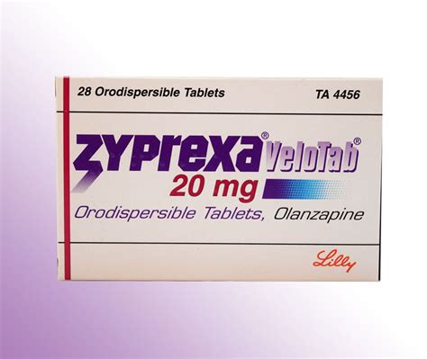 Zyprexa Velotab 20 Mg 28 Agizda Dagilabilir Tablet